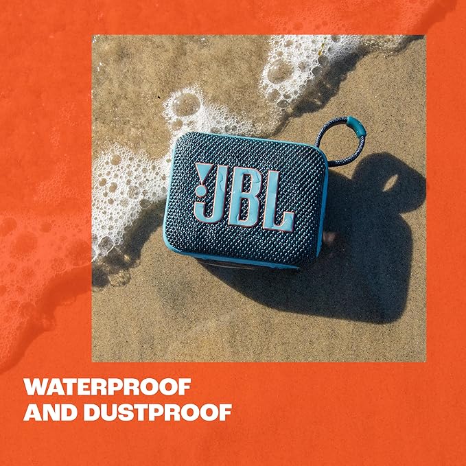 JBL Go 4 - Ultra - Portable, Waterproof and Dustproof Bluetooth Speaker, Big Pro Sound with Punchy bass, 7 - Hour Built - in Battery, Made in Part with Recycled Materials (Black) - MrTs Computers Cybor Store