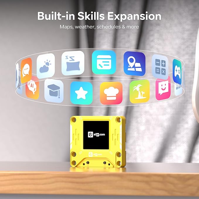 AIPI - Lite AI Robot, Smart Customizable Character with Voice Cloning, GPT Model Access, Memory Storage, and Real - Time Interactive Reactions - MrTs Computers Cybor Store