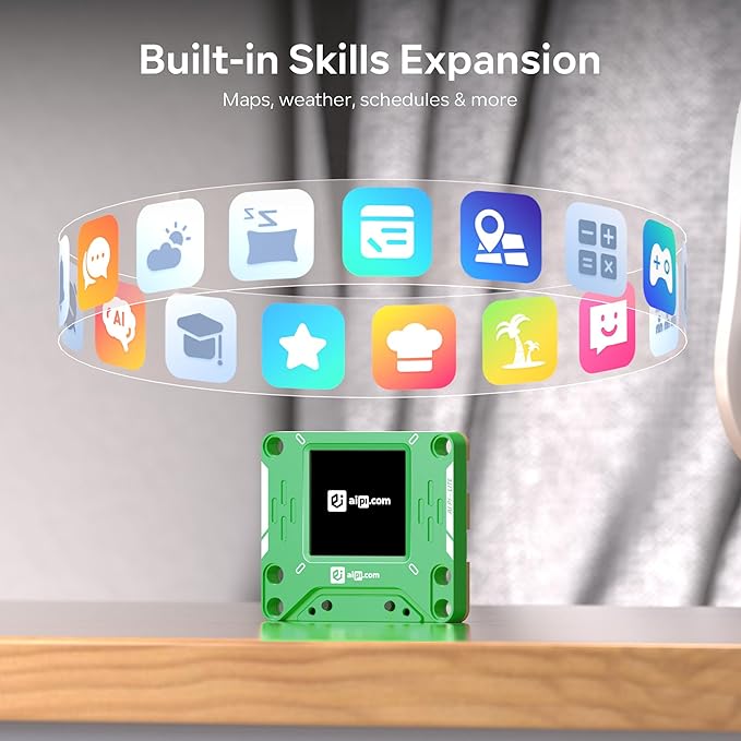 AIPI - Lite AI Robot, Smart Customizable Character with Voice Cloning, GPT Model Access, Memory Storage, and Real - Time Interactive Reactions - MrTs Computers Cybor Store