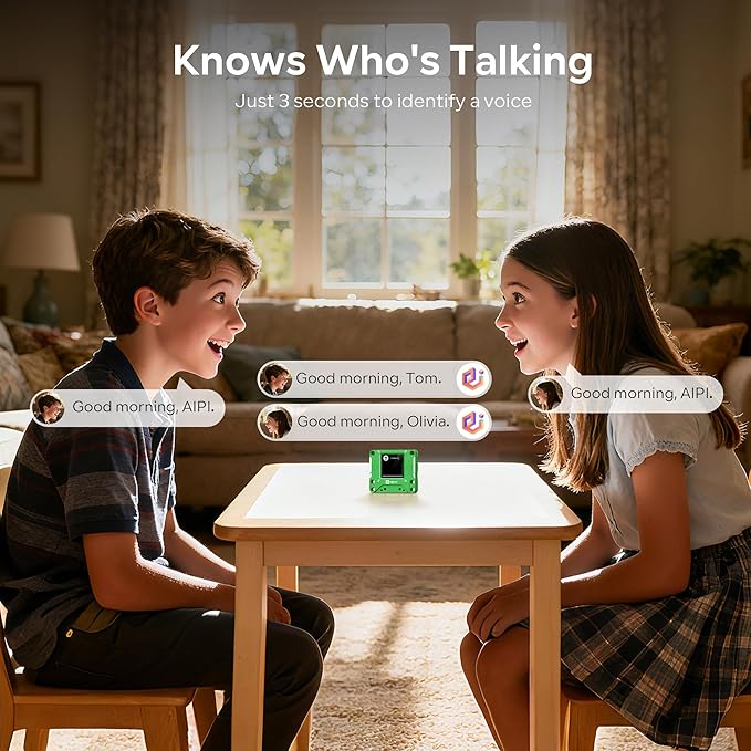 AIPI - Lite AI Robot, Smart Customizable Character with Voice Cloning, GPT Model Access, Memory Storage, and Real - Time Interactive Reactions - MrTs Computers Cybor Store