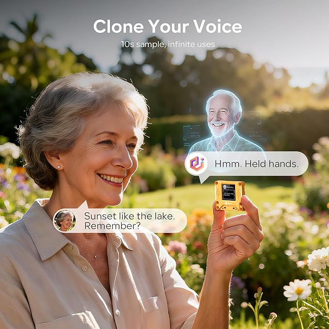 AIPI - Lite AI Robot, Smart Customizable Character with Voice Cloning, GPT Model Access, Memory Storage, and Real - Time Interactive Reactions - MrTs Computers Cybor Store