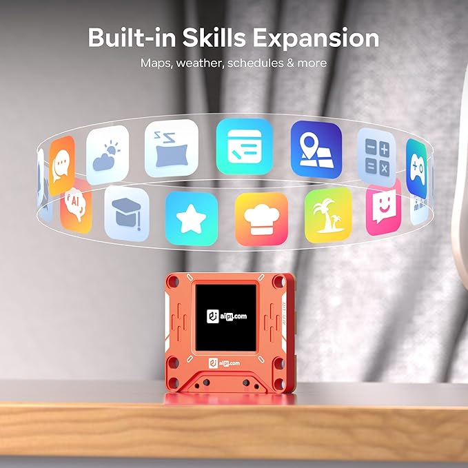 AIPI - Lite AI Robot, Smart Customizable Character with Voice Cloning, GPT Model Access, Memory Storage, and Real - Time Interactive Reactions - MrTs Computers Cybor Store