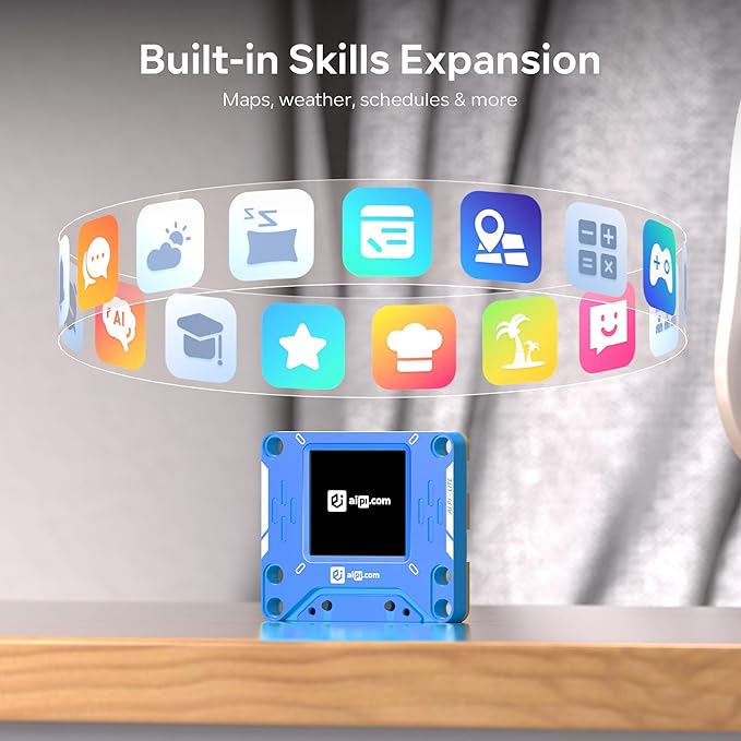 AIPI - Lite AI Robot, Smart Customizable Character with Voice Cloning, GPT Model Access, Memory Storage, and Real - Time Interactive Reactions - MrTs Computers Cybor Store