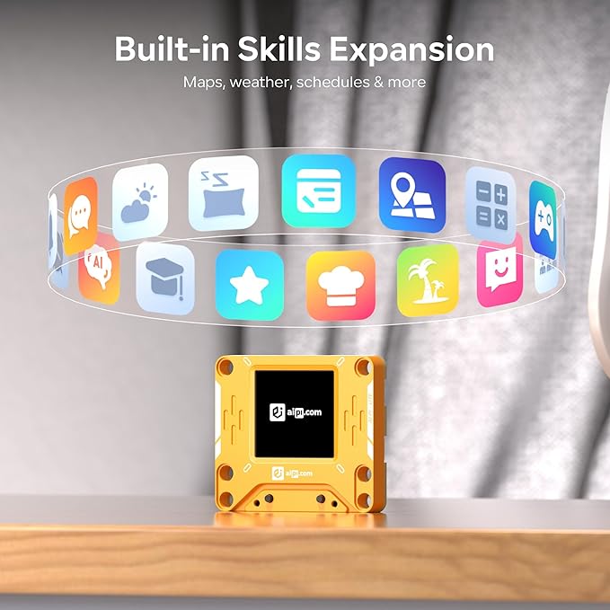 AIPI - Lite AI Robot, Smart Customizable Character with Voice Cloning, GPT Model Access, Memory Storage, and Real - Time Interactive Reactions - MrTs Computers Cybor Store