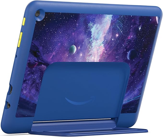 Amazon Fire HD 10 Kids Pro tablet (newest model) ages 6 - 12. Bright 10.1" HD screen, includes ad - free content, robust parental controls, 13 - hr battery and slim case for older kids, 32 GB, Nebula - MrTs Computers Cybor Store