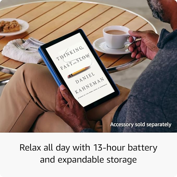 Amazon Fire HD 10 tablet, built for relaxation, 10.1" vibrant Full HD screen, octa - core processor, 3 GB RAM, 32 GB, Black - MrTs Computers Cybor Store