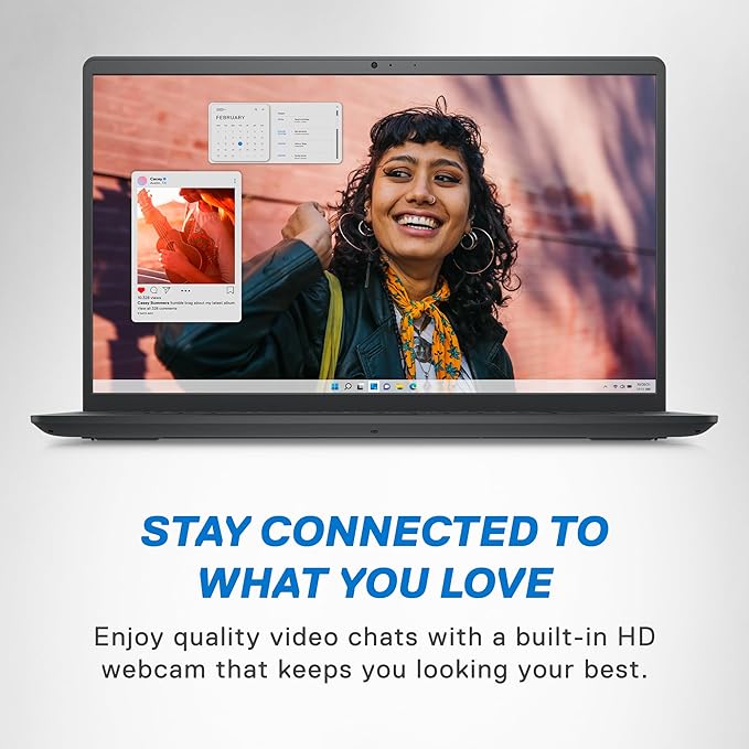 Dell Inspiron 3530 Laptop - 15.6 - inch FHD (1920x1080) Display, Intel Core i3 - 1305U Processor, 8GB DDR4 RAM, 512GB SSD, Intel UHD Graphics, Windows 11 Home, Onsite Service - Carbon Black - MrTs Computers Cybor Store