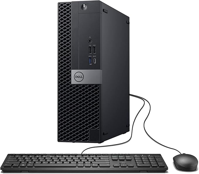 Dell Optiplex 7050 SFF Desktop PC Intel i7 - 7700 4 - Cores 3.60GHz 32GB DDR4 1TB SSD WiFi BT HDMI Duel Monitor Support Windows 11 Pro Excellent Condition(Renewed) - MrTs Computers Cybor Store