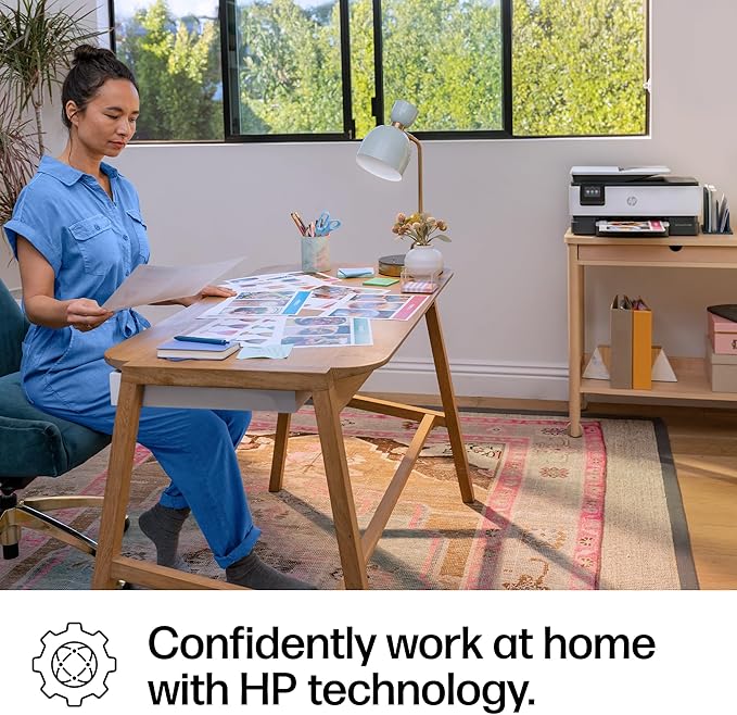 HP OfficeJet Pro 8125e Wireless All - in - One Color Inkjet Printer, Print, scan, Copy, ADF, Duplex Printing Best - for - Home Office, 3 Month Instant Ink Trial Included, AI - Enabled (405T6A) - MrTs Computers Cybor Store