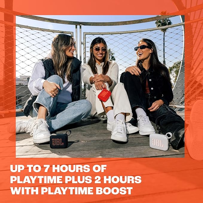 JBL Go 4 - Ultra - Portable, Waterproof and Dustproof Bluetooth Speaker, Big Pro Sound with Punchy bass, 7 - Hour Built - in Battery, Made in Part with Recycled Materials (Black) - MrTs Computers Cybor Store