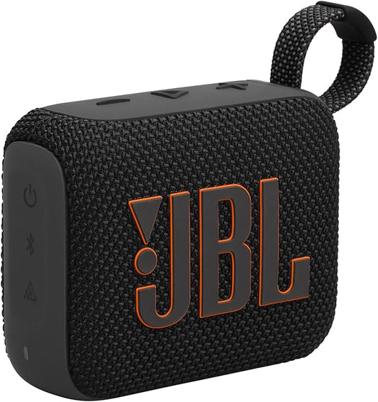 JBL Go 4 - Ultra - Portable, Waterproof and Dustproof Bluetooth Speaker, Big Pro Sound with Punchy bass, 7 - Hour Built - in Battery, Made in Part with Recycled Materials (Black) - MrTs Computers Cybor Store