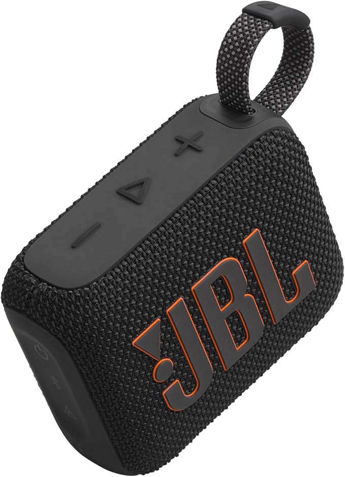 JBL Go 4 - Ultra - Portable, Waterproof and Dustproof Bluetooth Speaker, Big Pro Sound with Punchy bass, 7 - Hour Built - in Battery, Made in Part with Recycled Materials (Black) - MrTs Computers Cybor Store