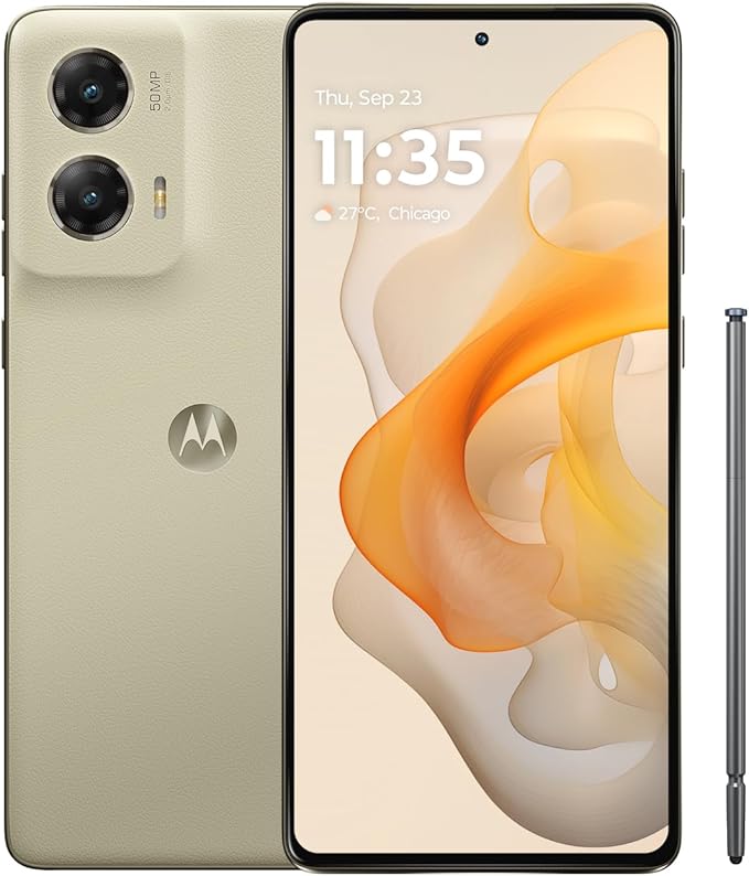 Motorola Moto G Stylus 5G | 2024 | Unlocked | Made for US 8/256GB | 50MP Camera | Caramel Latte - MrTs Computers Cybor Store