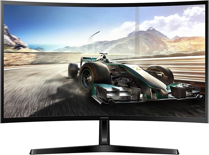 Samsung 27" Essential S3 (S36GD) Series FHD 1800R Curved Computer Monitor, 100Hz, Game Mode, Advanced Eye Comfort, HDMI and D - sub Ports, LS27D366GANXZA, 2024 - MrTs Computers Cybor Store